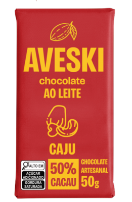 Castanha de Caju Chocolate ao Leite 42% 