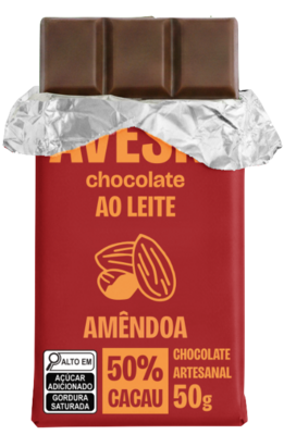 chocolate com amendoa