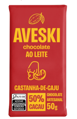 Castanha de Caju Chocolate ao Leite 50% 